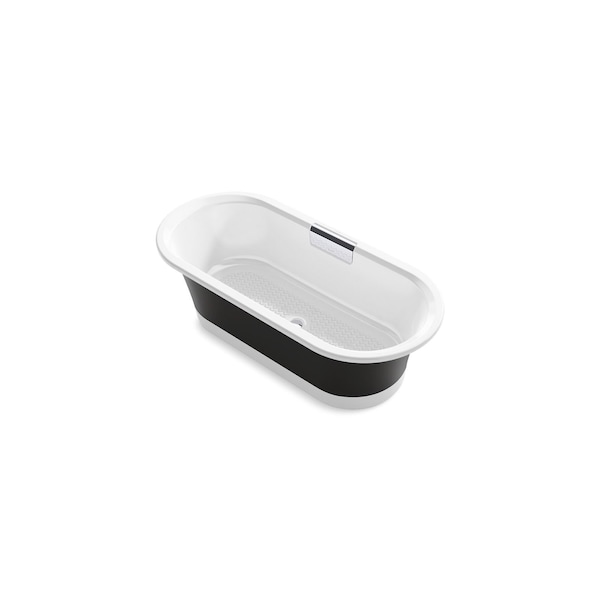 Kohler 63 in L, 28.31 in W, White, Cast Iron 29326-P5B0-0 - main